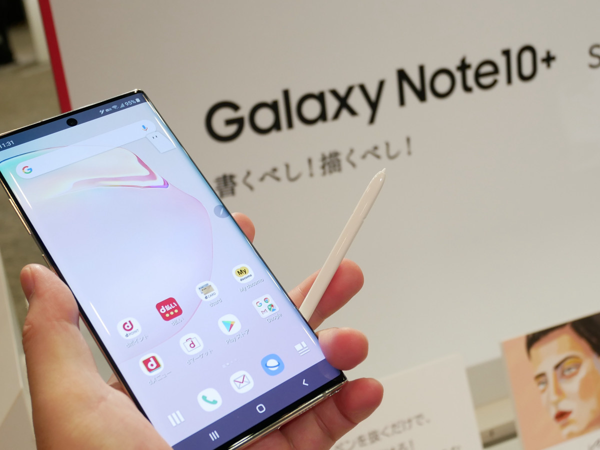 ドコモ史上最大画面の Galaxy Note 10 速攻レビュー Note 9と同サイズでさらに大画面 軽量化を実現 Buzzap