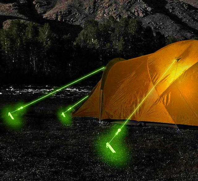 キャンプがもっと楽しくなる 暗闇で光るテントロープ 発売 アウトドア好きの新定番に Buzzap