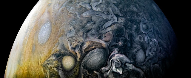 木星を至近距離から撮影した超高解像度画像をNASAが大量に公開
