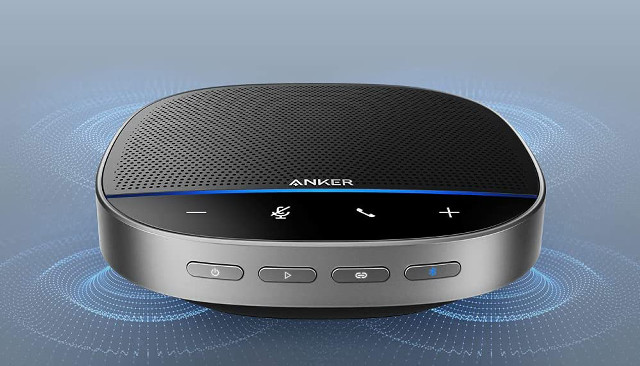 Anker PowerConf S500 ペアリング機能 通話アプリ対応 高感度マイク 最大12人 スピーカー Bluetooth スピーカー