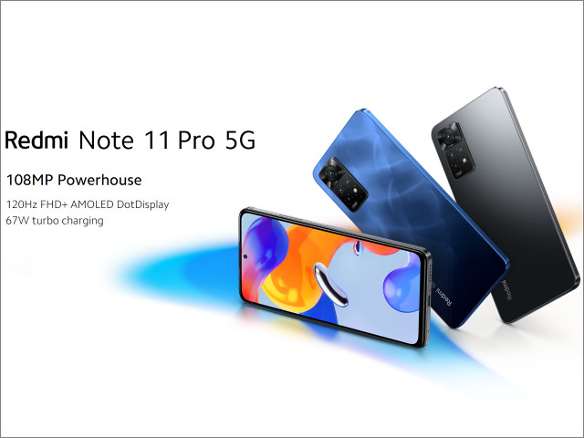 Redmi Note 11 Pro 5G」3万円台前半にいきなり値下げ、iPhone 13 Pro