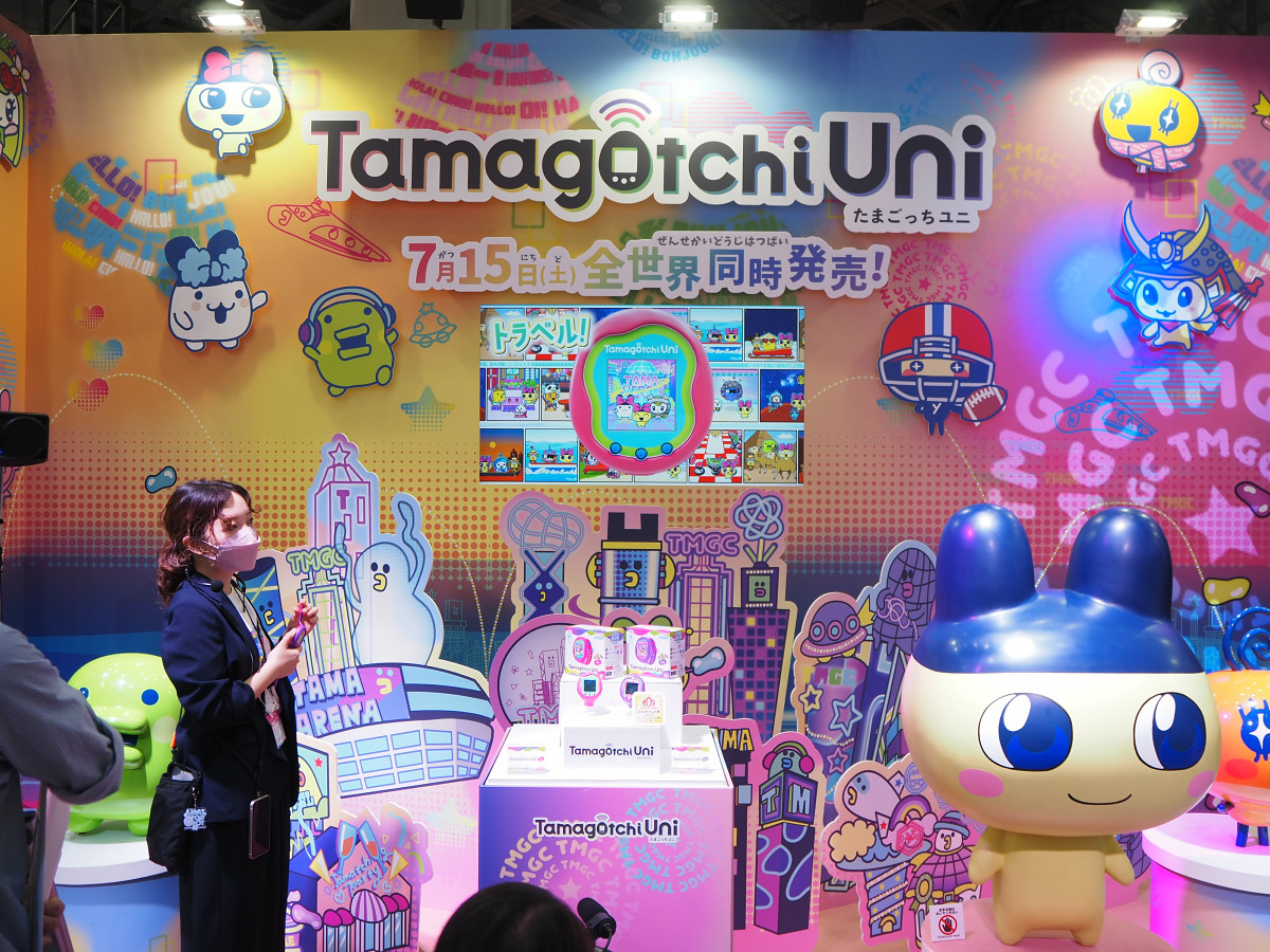 新たまごっちがメタバースで発見「Tamagotchi Uni」発売、初のWi-Fiや