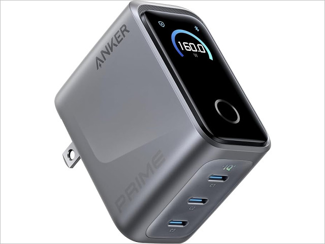 ANKER PRIME モバイルバッテリー グレー 次世代「Anker Prime」急速充電器やモバイルバッテリー新機種が一挙