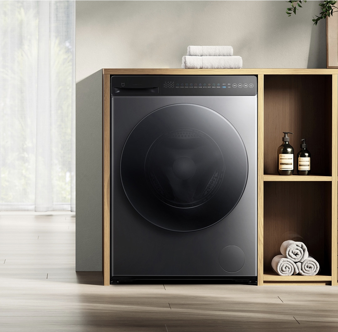 Xiaomi「5万円の高性能12kgドラム式洗濯乾燥機」登場、漂白剤不要の