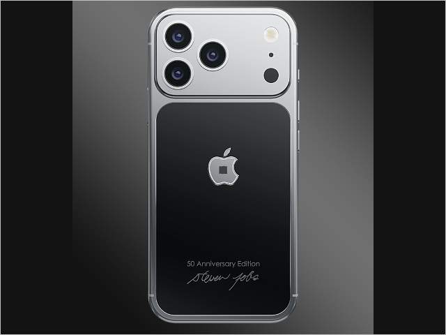 ジョブズのタートルネック入りiPhone 17 Pro」135万円で登場、Apple50