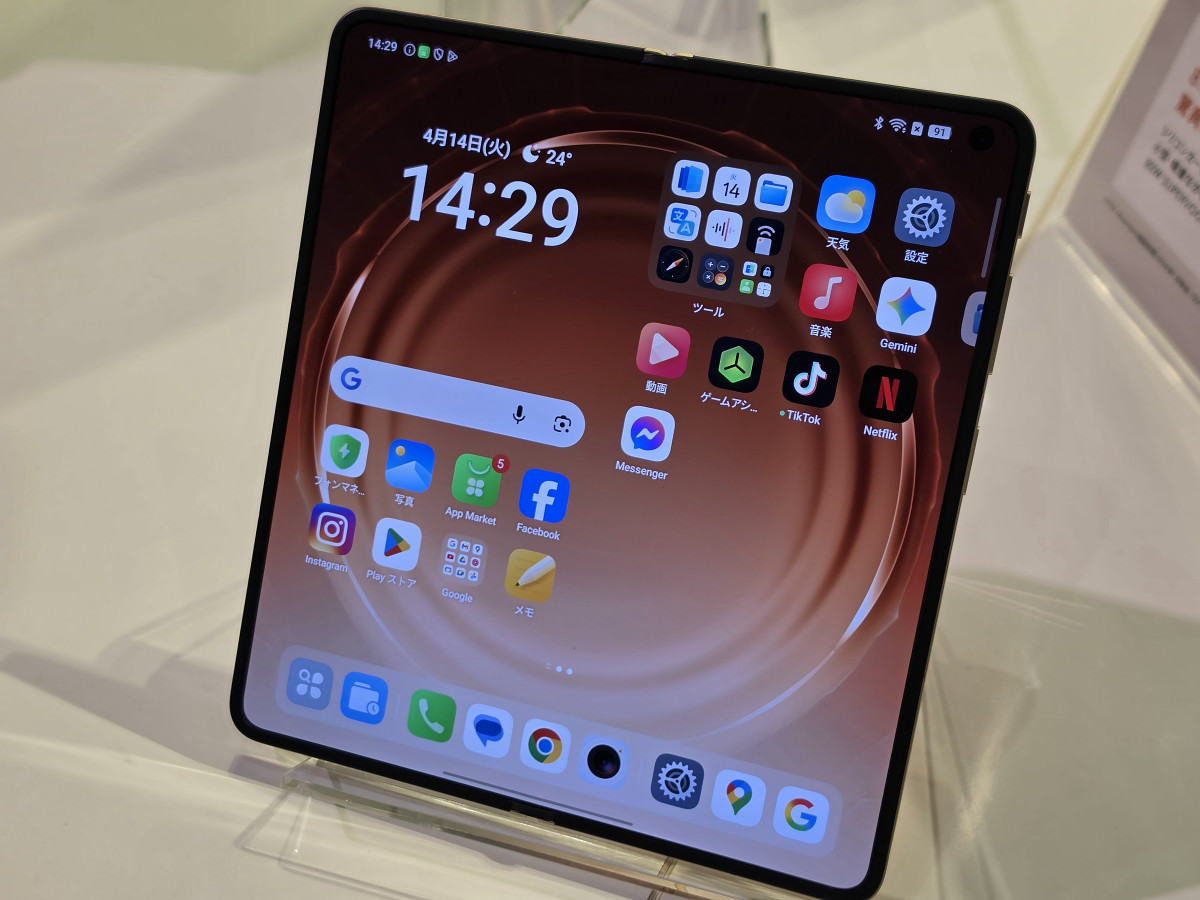 国内初】本格カメラの折りたたみスマホ「OPPO Find N6」速攻レビュー