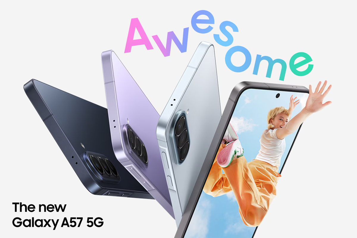 超薄型軽量の廉価版「Galaxy A57」発売、6.7インチ有機ELや長期